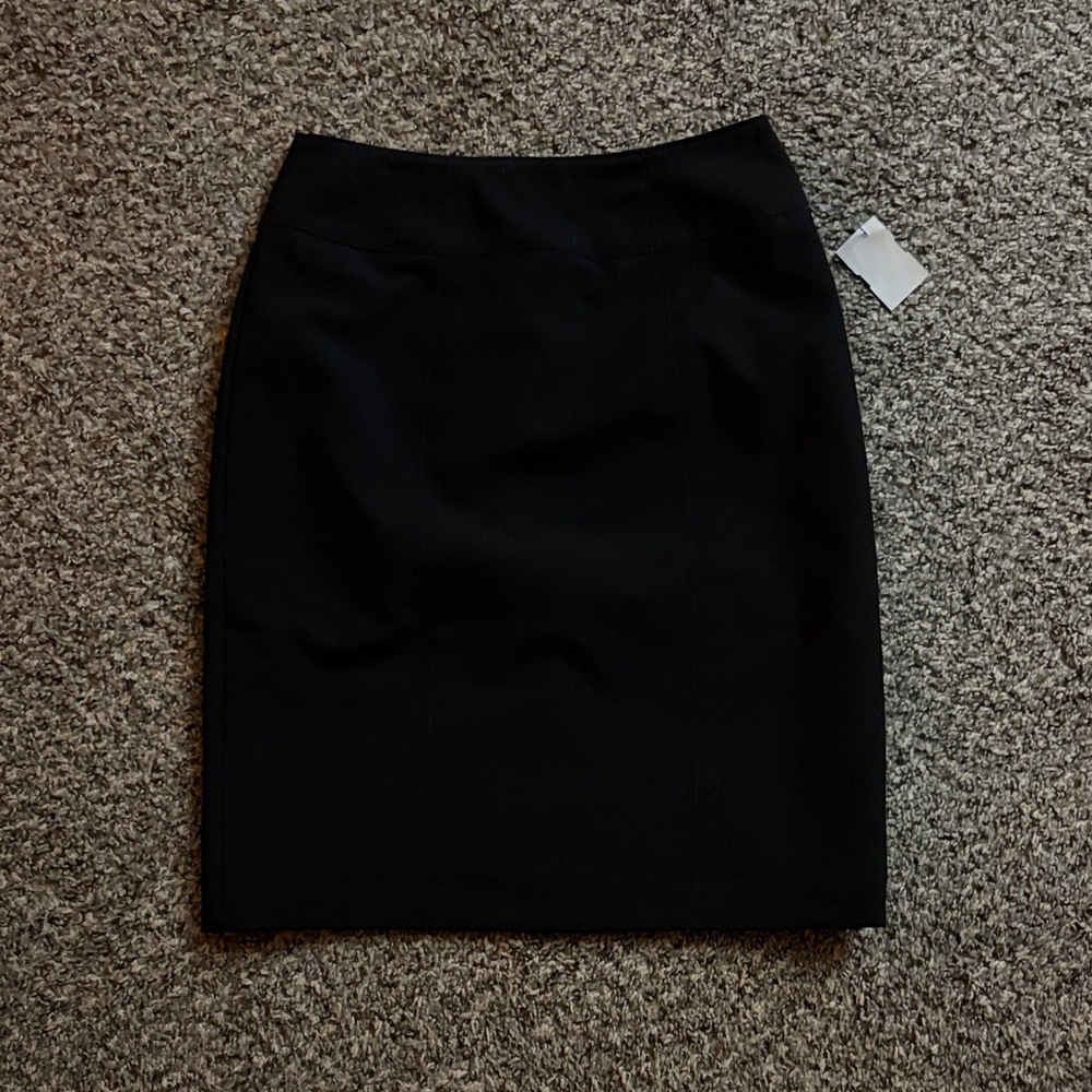 Classic Black Pencil Skirt